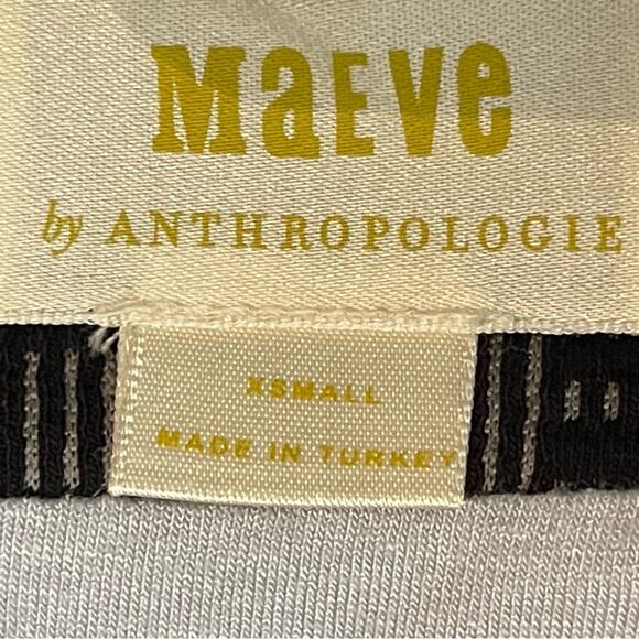 Anthropologie Maeve Black Gray Office To Date Night Pencil Skirt NWOT Size XS - Picture 9 of 13